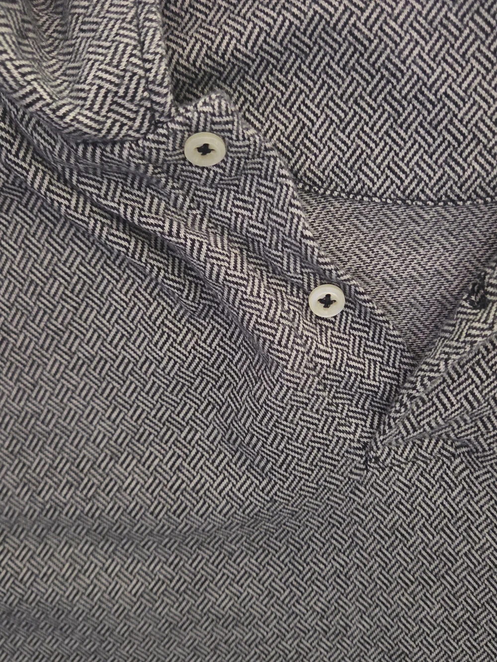 Polo by Ralph Lauren Gray Patterned Men's Polo Shirt
